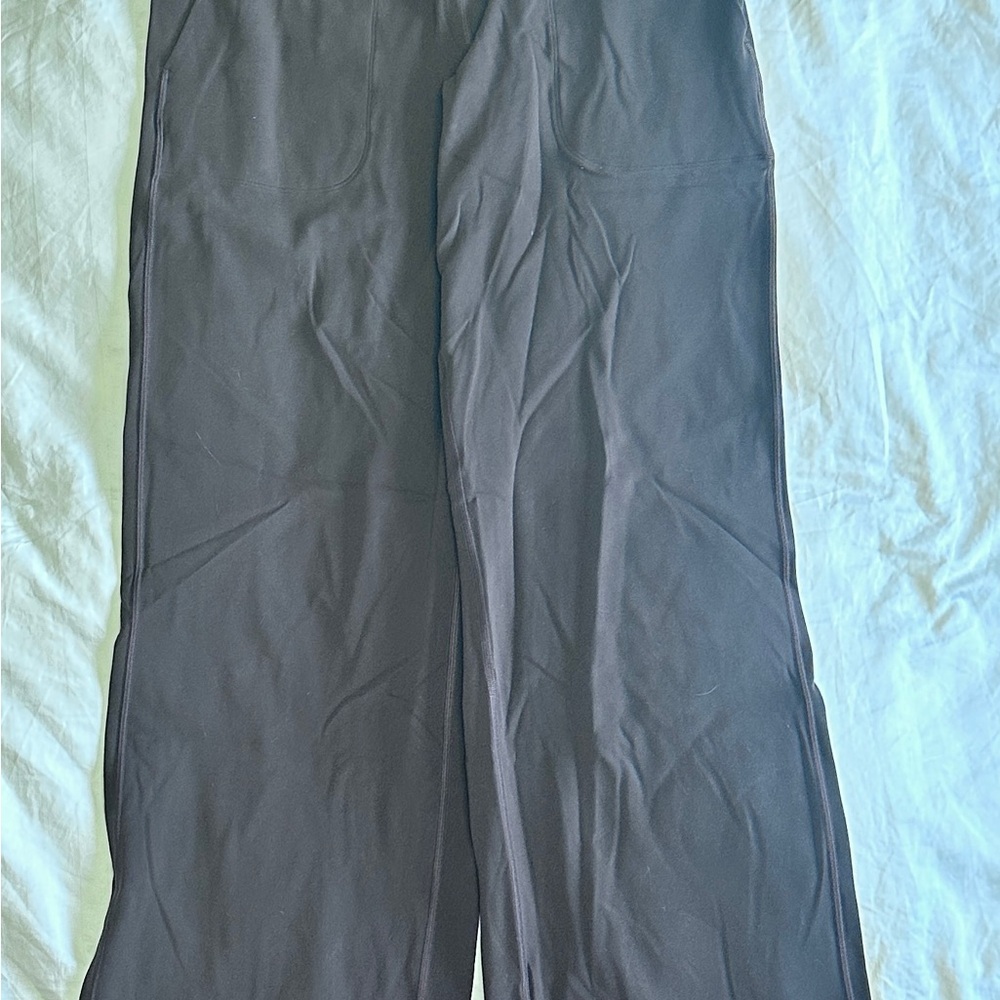 Lululemon Graphite Grey Wide-Leg Pants - Picture 2 of 10